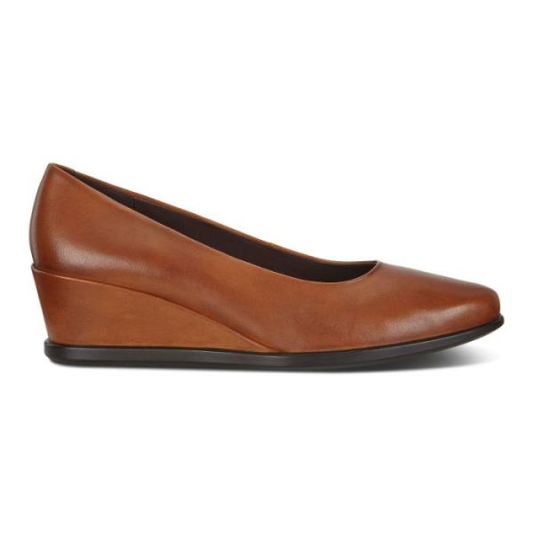 ECCO SHOES CANADA | SHAPE 45 WEDGE WOMEN'S PUMP-HONEY - Click Image to Close