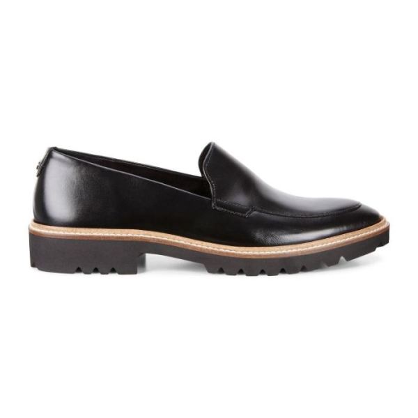 ECCO SHOES CANADA | INCISE TAILORED WOMEN'S LOAFER-BLACK - Click Image to Close