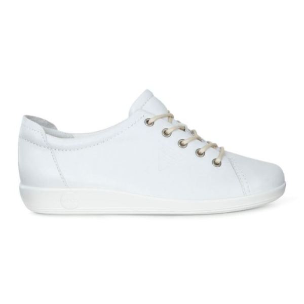 ECCO SHOES CANADA | SOFT 2.0 WOMEN'S TIE-WHITE - Click Image to Close