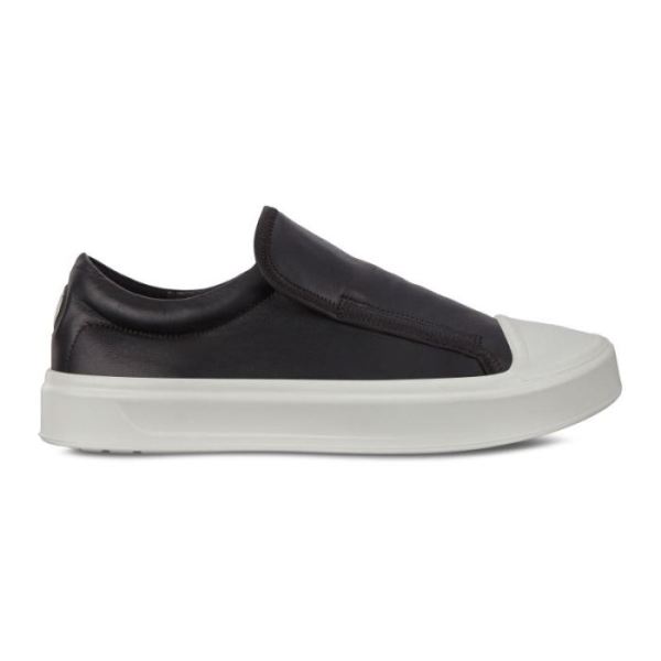 ECCO SHOES CANADA | FLEXURE T-CAP WOMEN'S SLIP-ON SNEAKERS-BLACK - Click Image to Close