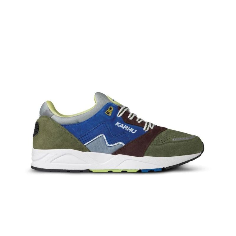 KARHU | WOMEN'S ARIA 95-CAPULET OLIVE/STRONG BLUE - Click Image to Close