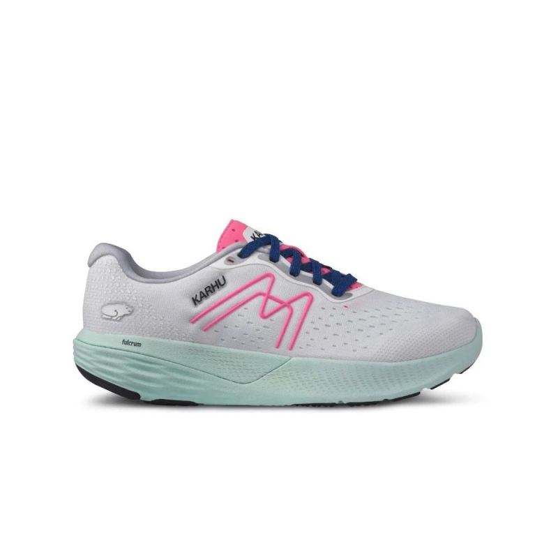 KARHU | WOMEN'S IKONI-BRIGHT WHITE / NEON MAGENTA - Click Image to Close