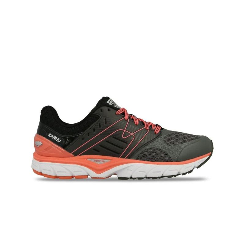 KARHU | WOMEN'S FAST 7 MRE-JET BLACK / LIVING CORAL - Click Image to Close