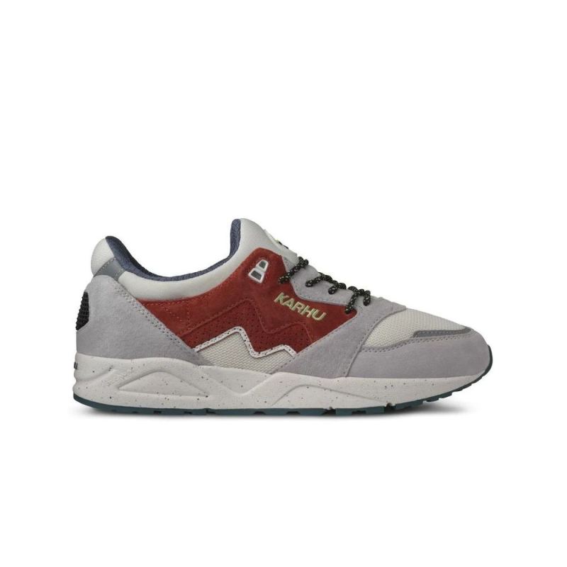 KARHU | WOMEN'S ARIA 95-DAWN BLUE / HOT SAUCE - Click Image to Close