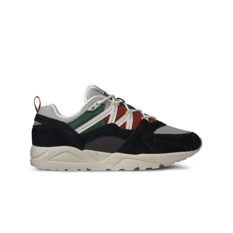 KARHU | WOMEN'S FUSION 2.0-JET BLACK / BRIGHT WHITE - Click Image to Close