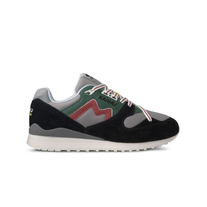 KARHU | WOMEN'S SYNCHRON CLASSIC-JET BLACK / HOT SAUCE - Click Image to Close