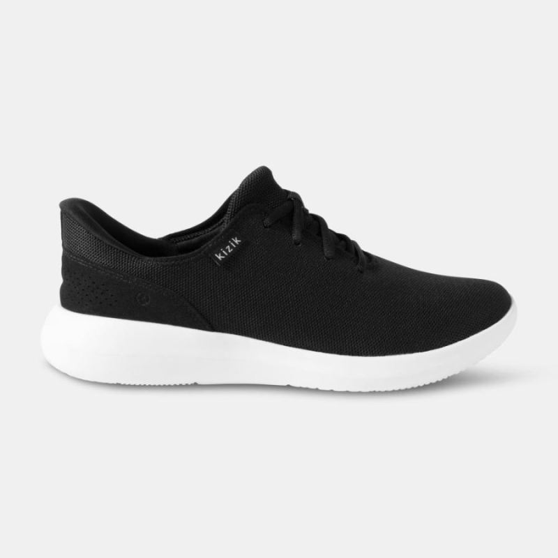 Kizik Men's Madrid Eco Knit - Black | Quick Ship !