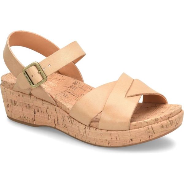 Korkease | Myrna 2.0 - Natural Nude Korkease Womens Sandals - Click Image to Close