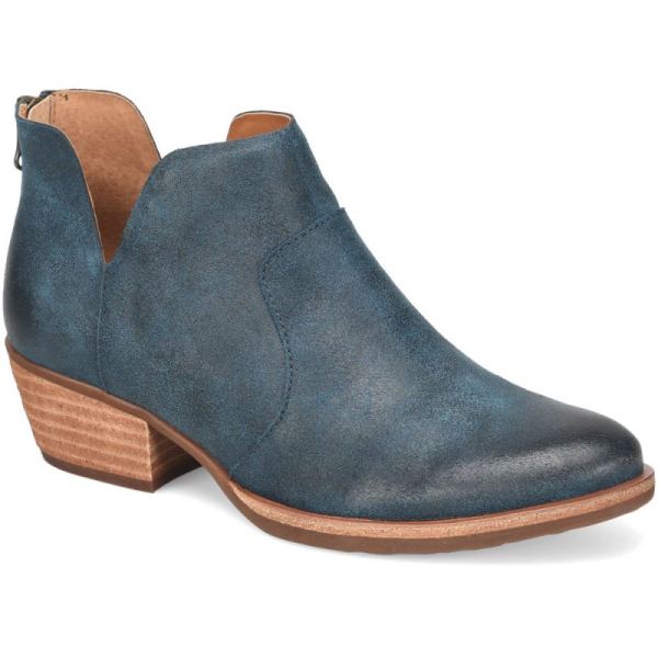 Korkease | Skye - Teal Distressed Korkease Womens Boots