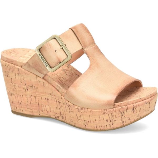 Korkease | Andi - Natural Barley Korkease Womens Wedges