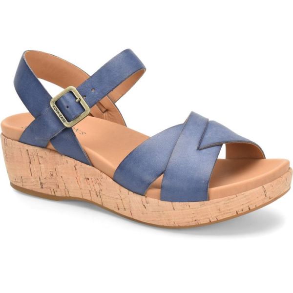 Korkease | Myrna 2.0 - Navy Korkease Womens Sandals - Click Image to Close