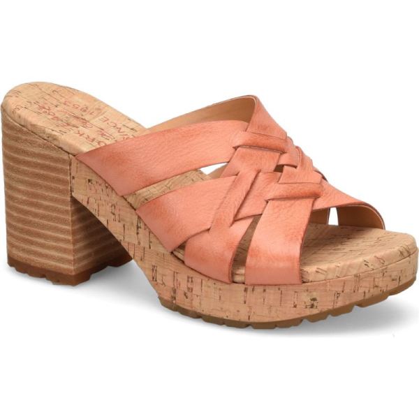 Korkease | Charis - Orange Kerala Korkease Womens Sandals