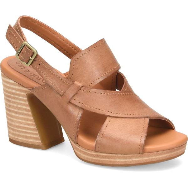 Korkease | Halley - Brown Terra Korkease Womens Sandals