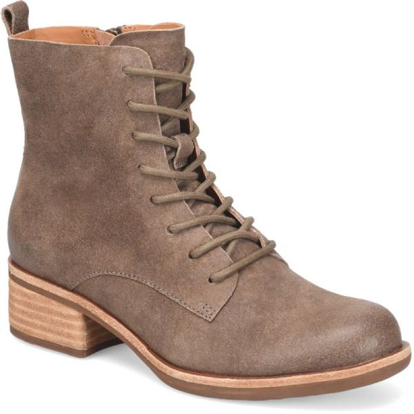 Korkease | Calista - Taupe Distressed Korkease Womens Boots