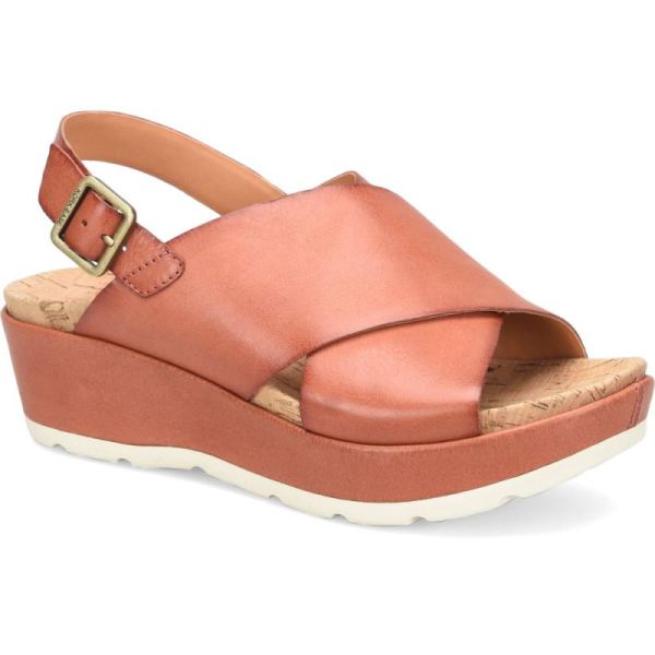 Korkease | Chloe - Orange Kerala Korkease Womens Sandals