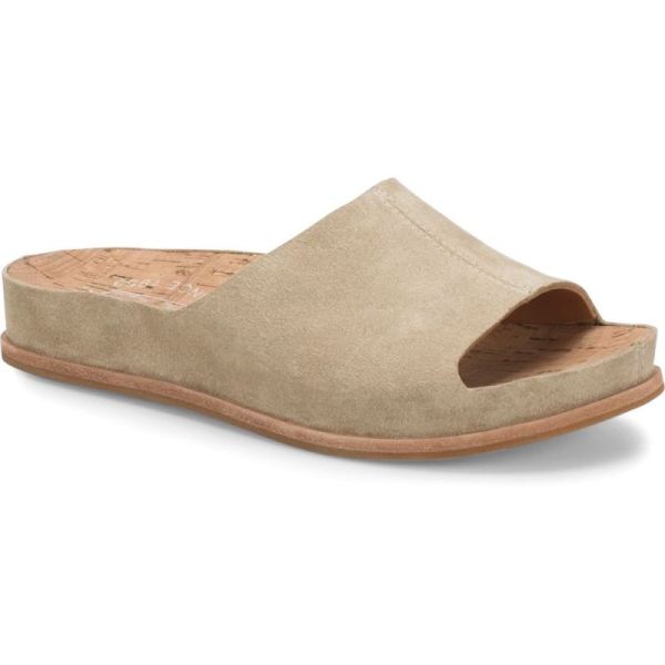 Korkease | Tutsi - Natural Suede Korkease Womens Sandals - Click Image to Close