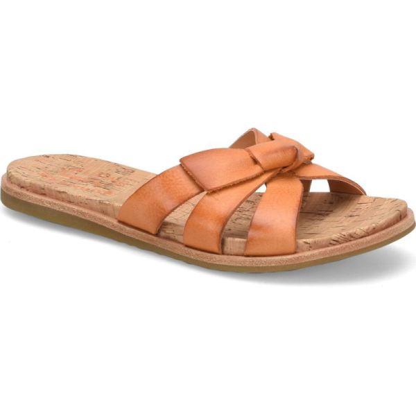 Korkease | Brigit - Light Orange Spritz Korkease Womens Sandals - Click Image to Close