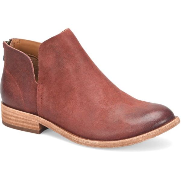 Korkease | Renny - Dk Red Brick Distressed Korkease Womens Boots