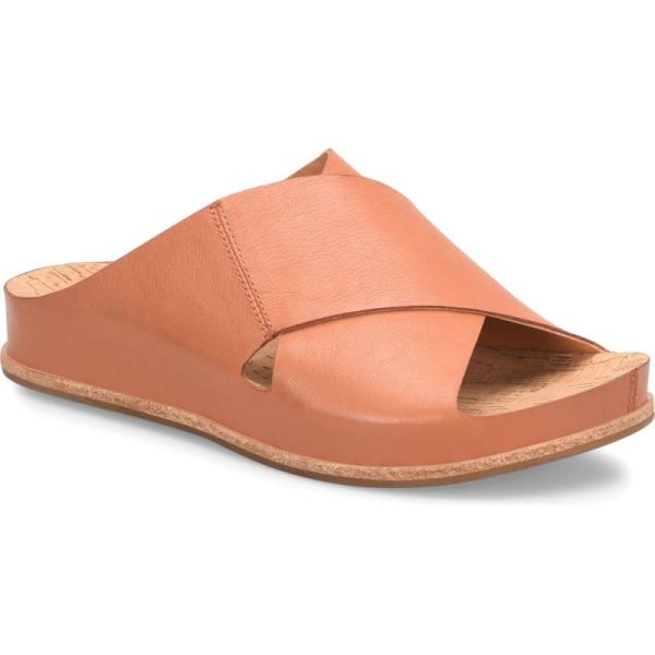 Korkease | Tutsi Cross-Band - Rust Korkease Womens Sandals - Click Image to Close