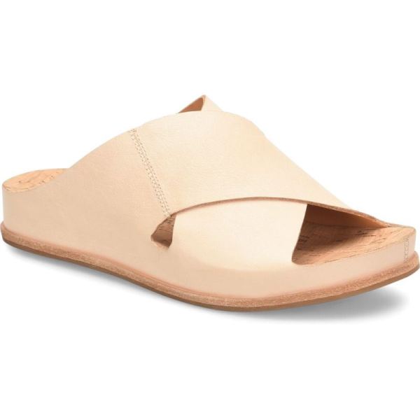 Korkease | Tutsi Cross-Band - Natural (Nude) Korkease Womens Sandals - Click Image to Close