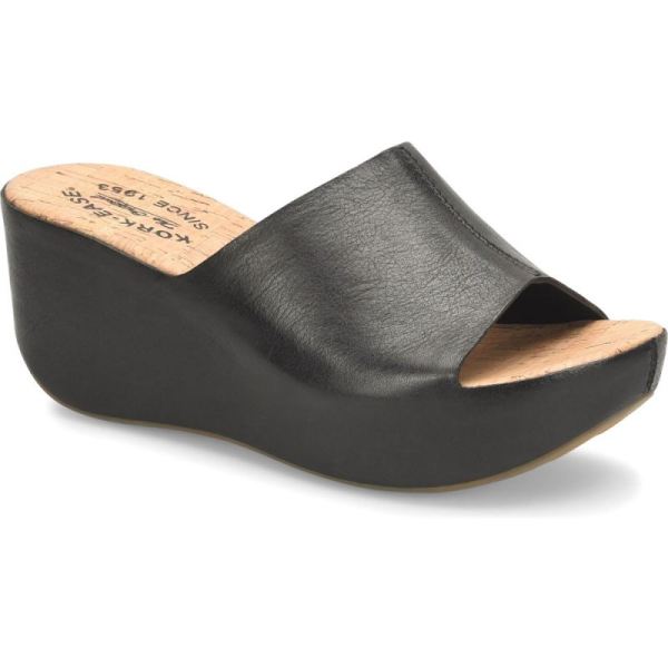 Korkease | Greer - Black Korkease Womens Wedges