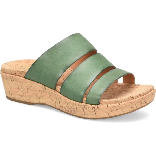 Korkease | Menzie - Green Alpe Korkease Womens Sandals - Click Image to Close