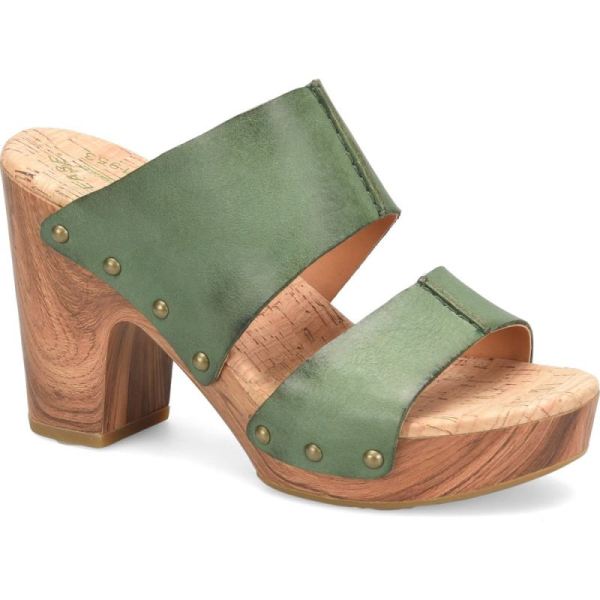 Korkease | Darra - Green Alpe Korkease Womens Sandals