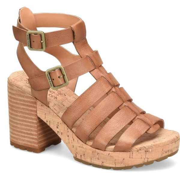 Korkease | Camille - Brown Terra Korkease Womens Sandals - Click Image to Close