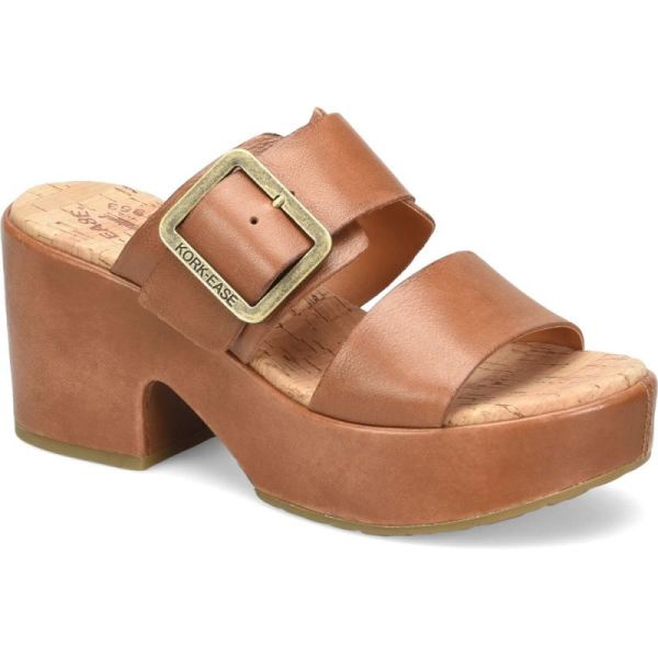 Korkease | Taige - Brown With Leather Wrap Korkease Womens Sandals