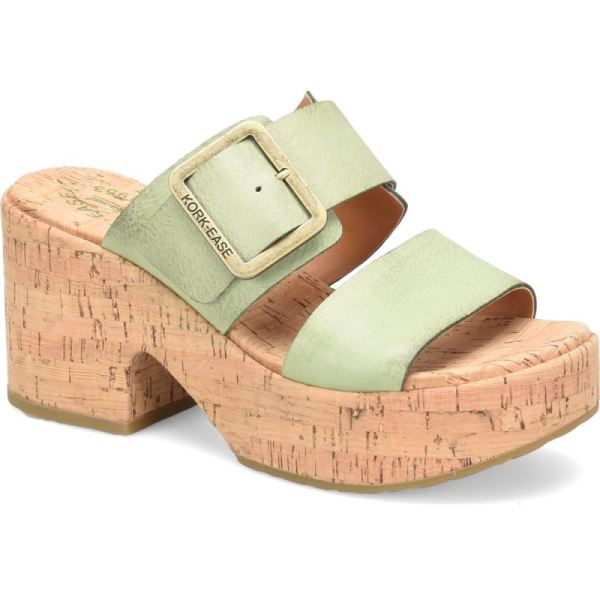 Korkease | Taige - Light Green Alpe Korkease Womens Sandals