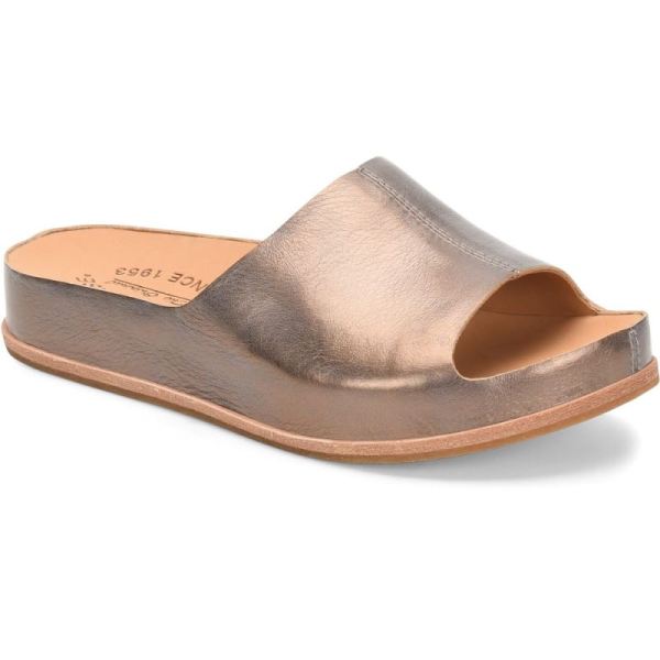 Korkease | Tutsi - Bronze Metallic Korkease Womens Sandals - Click Image to Close