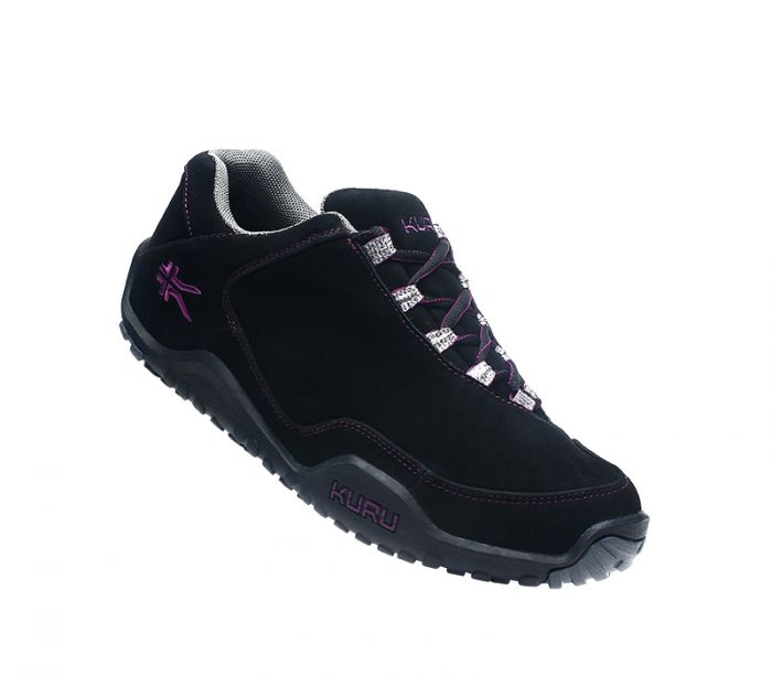 KURU WOMEN'S CHICANE-Jet Black-Boysenberry