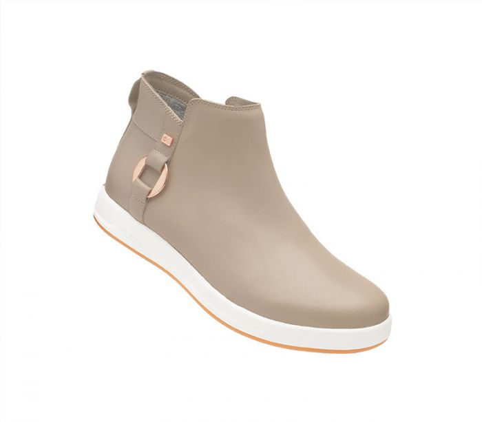 KURU WOMEN'S TEMPO-Taupe Gray-Rose Gold - Click Image to Close