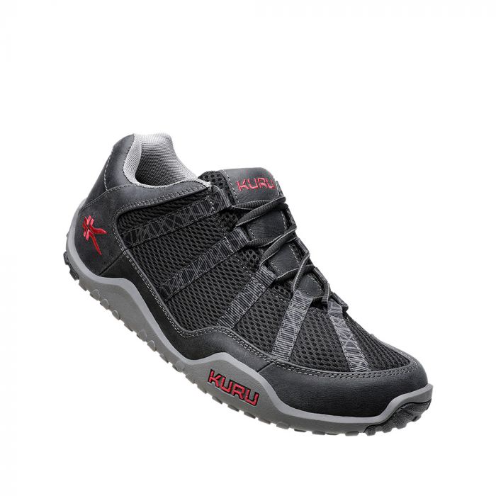 KURU MEN'S CHICANE-Jet Black-Cardinal Red