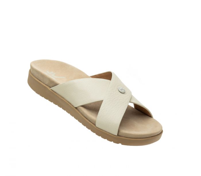 KURU WOMEN'S BREEZE-Soft White-Buff Tan - Click Image to Close