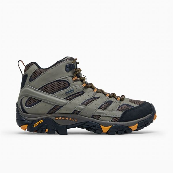 Merrell Canada Moab 2 Mid GORE-TEX®-Walnut - Click Image to Close