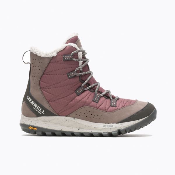 Merrell Canada Antora Sneaker Boot Waterproof-Marron