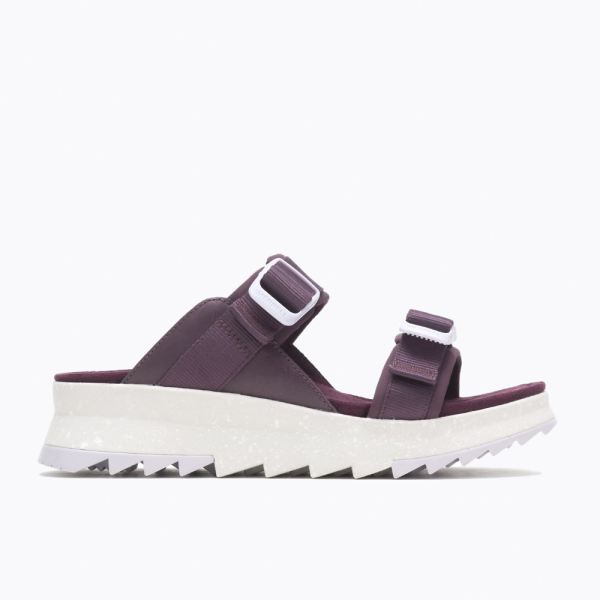 Merrell Canada Alpine Cush Slide-Burgundy - Click Image to Close