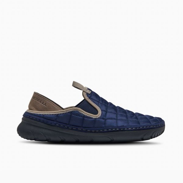 Merrell Canada Hut Moc-Navy/Brindle - Click Image to Close