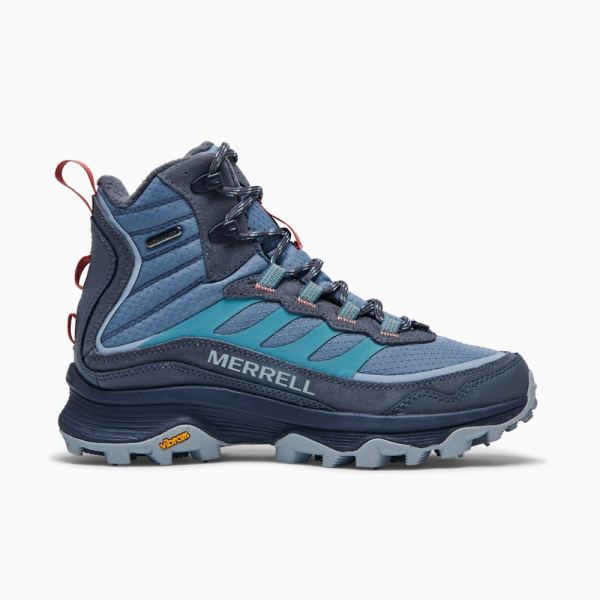 Merrell Canada Moab Speed Thermo Mid Waterproof-Monument - Click Image to Close