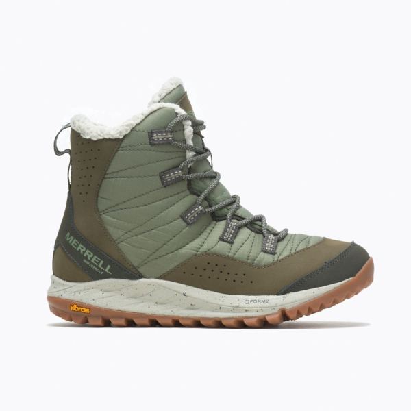 Merrell Canada Antora Sneaker Boot Waterproof-Lichen - Click Image to Close