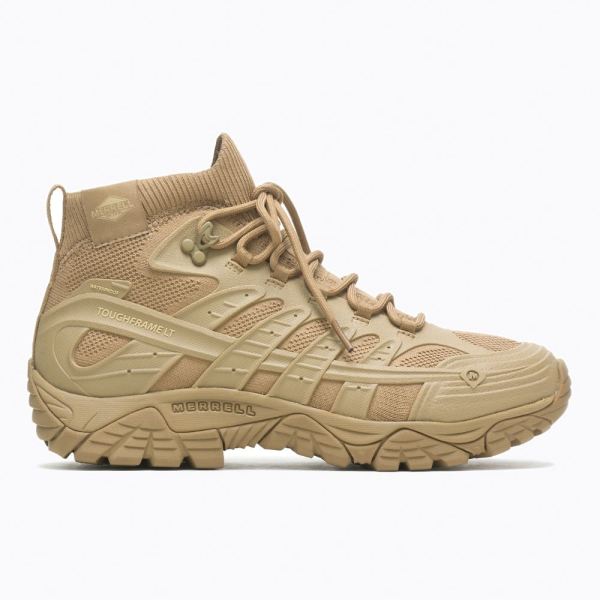 Merrell Canada Moab Velocity Tactical Mid Waterproof-Coyote