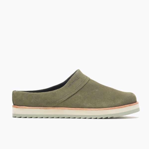 Merrell Canada Juno Clog Suede-Olive