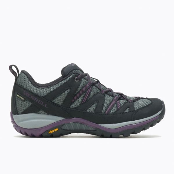 Merrell Canada Siren Sport 3 Waterproof Wide Width-Black - Click Image to Close