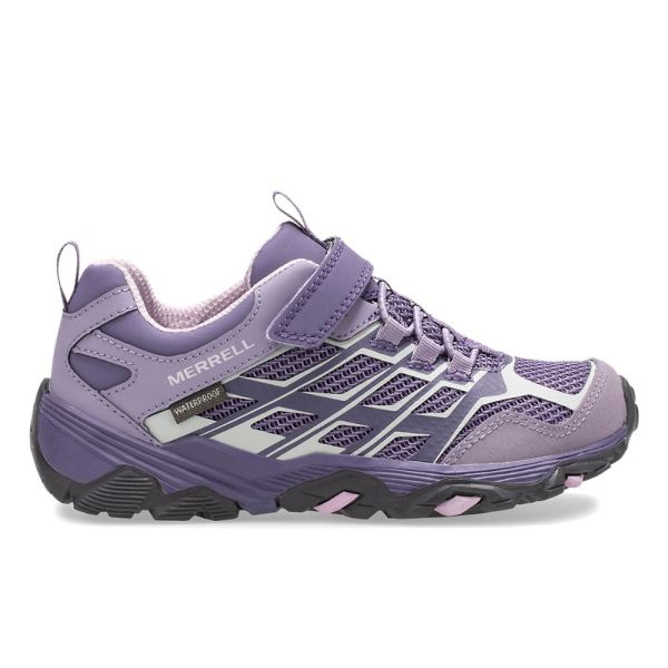 Merrell Canada Moab FST Low A/C Waterproof Sneaker-Cadet/Purple Ash - Click Image to Close