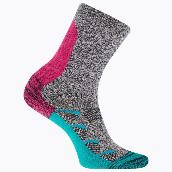 Merrell Canada Moab Crew Sock-Teal