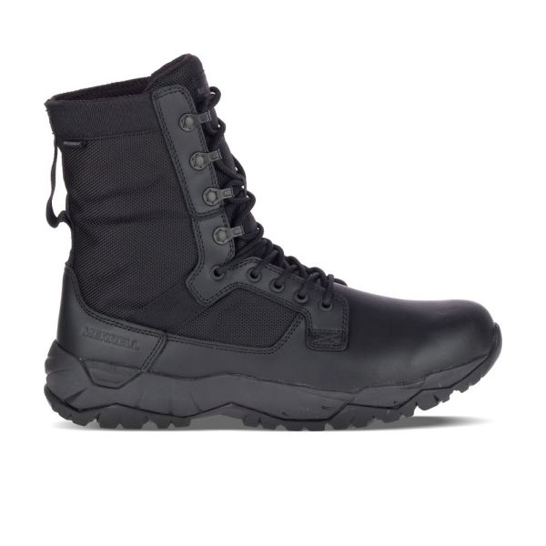 Merrell Canada MQC Patrol Waterproof Boot-Black - Click Image to Close