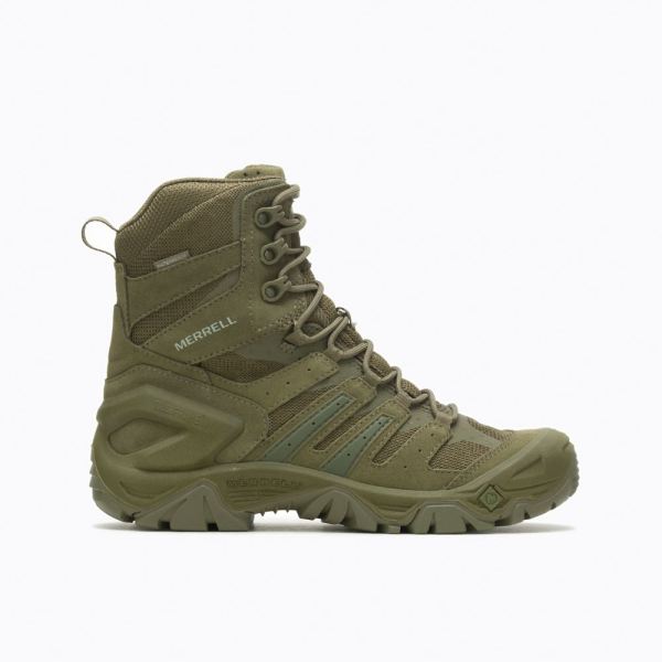 Merrell Canada Strongfield Tactical 8" Waterproof Boot-Sage Green