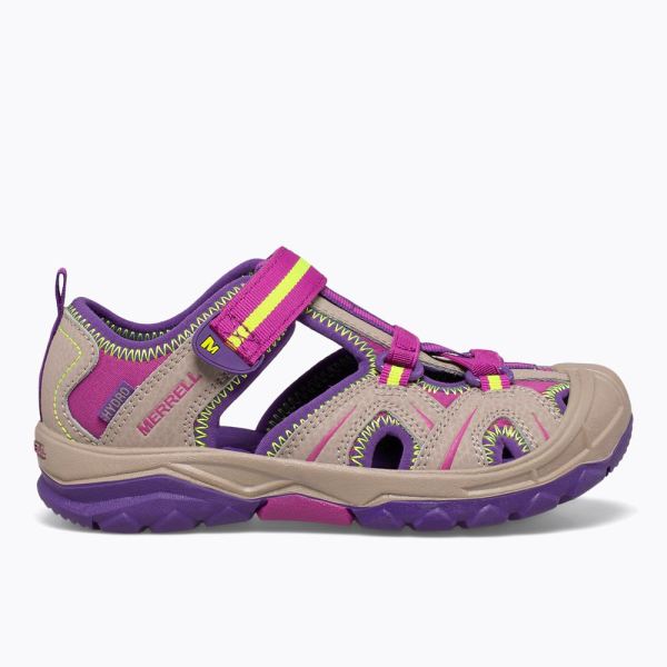 Merrell Canada Hydro Sandal-Tan/Purple