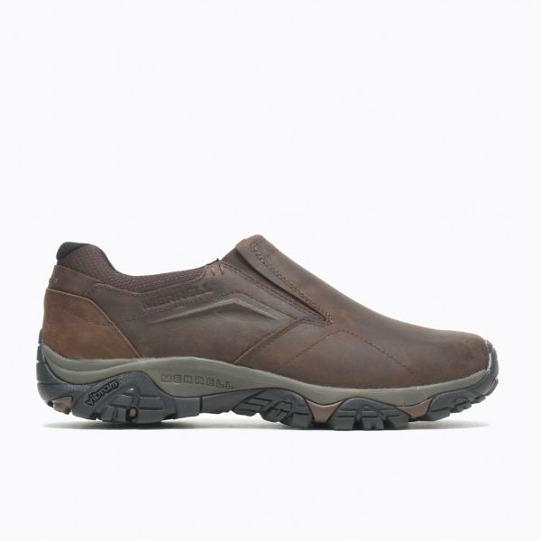 Merrell Canada Moab Adventure Moc Wide Width-Dark Earth - Click Image to Close